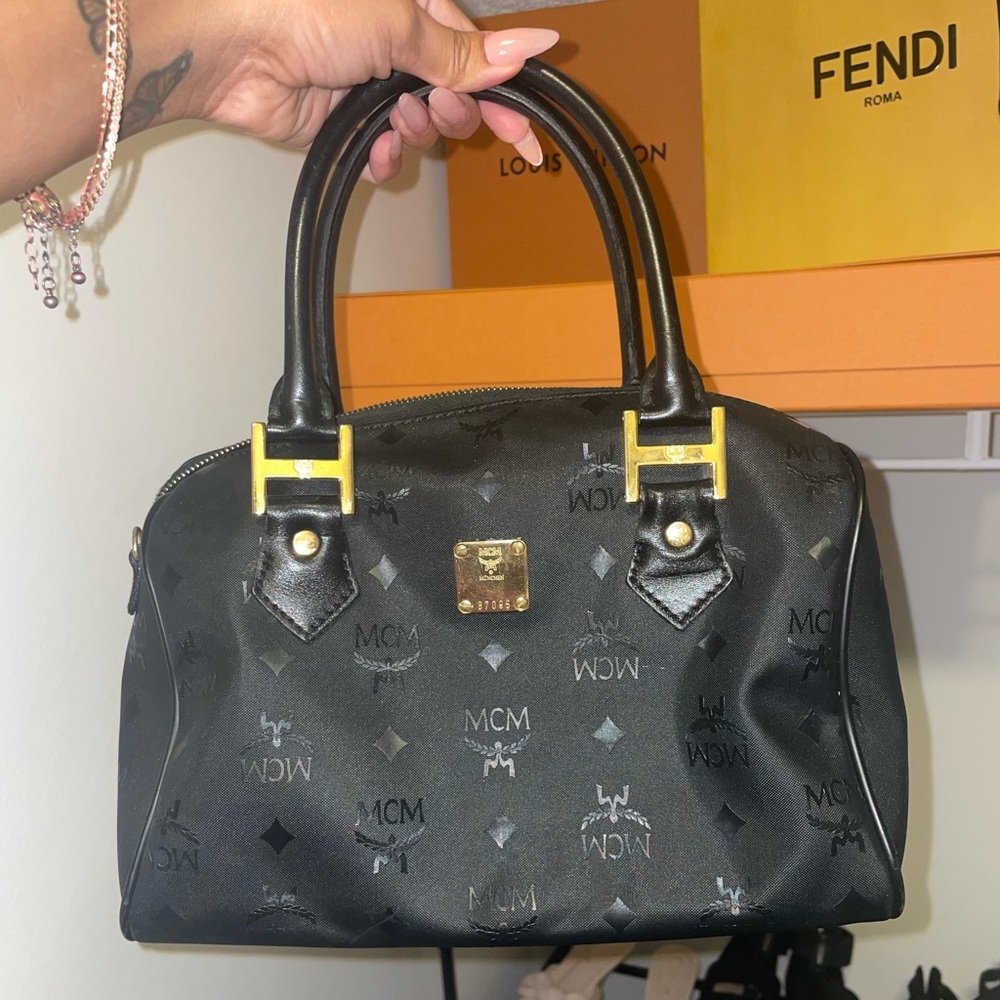 MCM vintage handle bag
